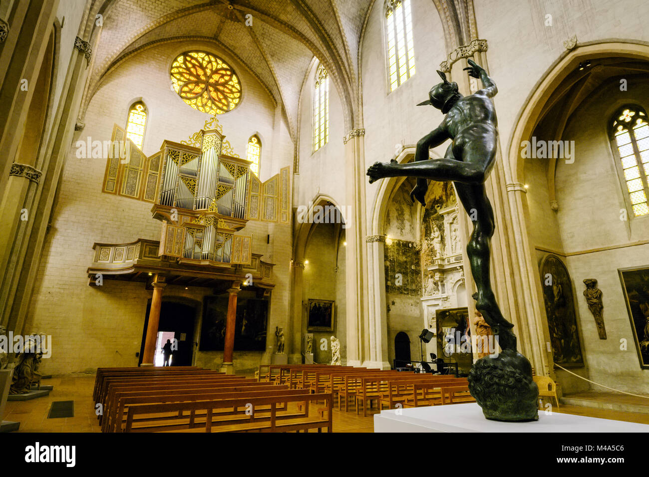 Church in Museum Augustins, Toulouse, France Stock Photo