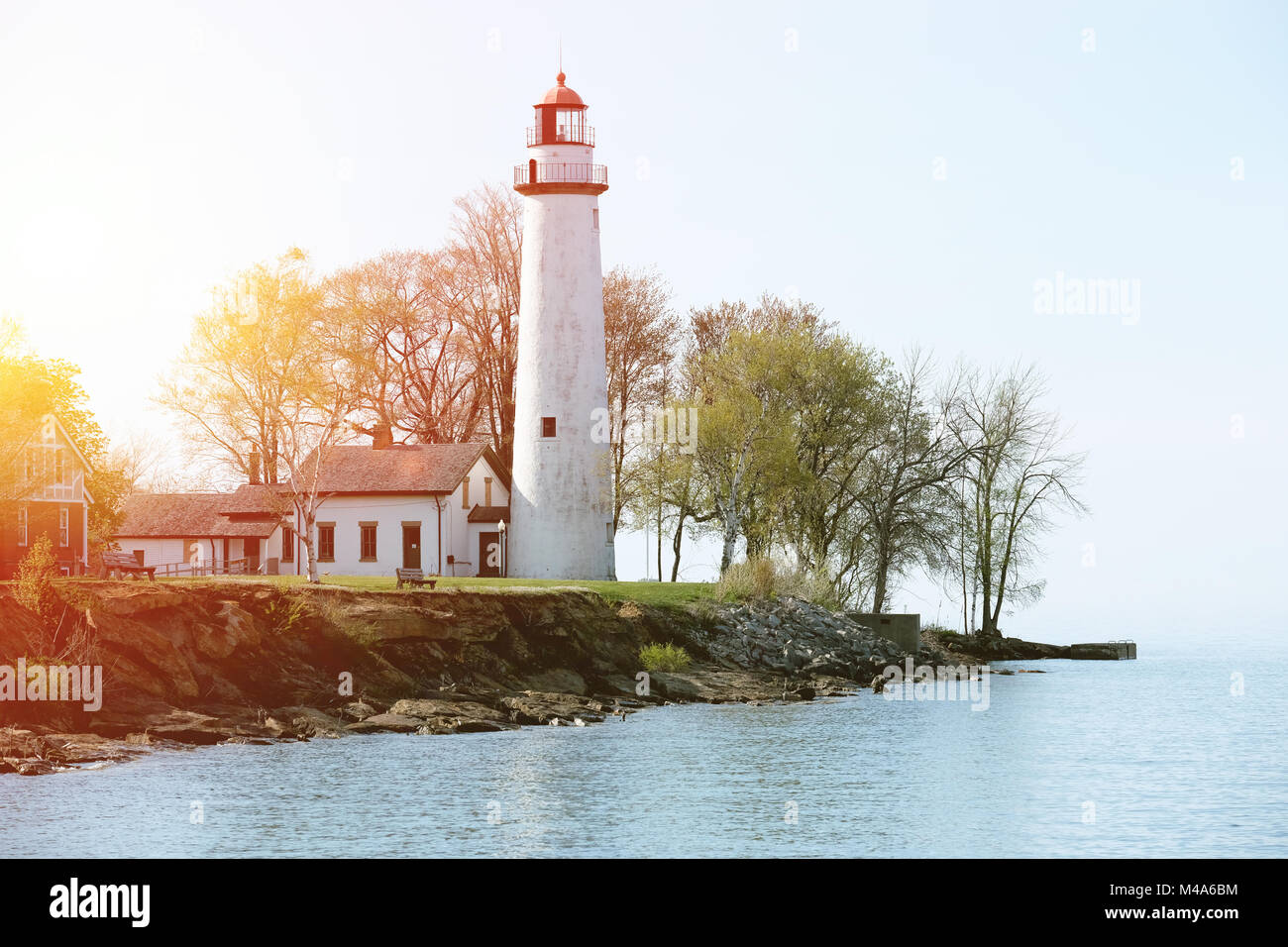 Pointe aux Barques Lighthouse, built in 1848 Stock Photo Alamy