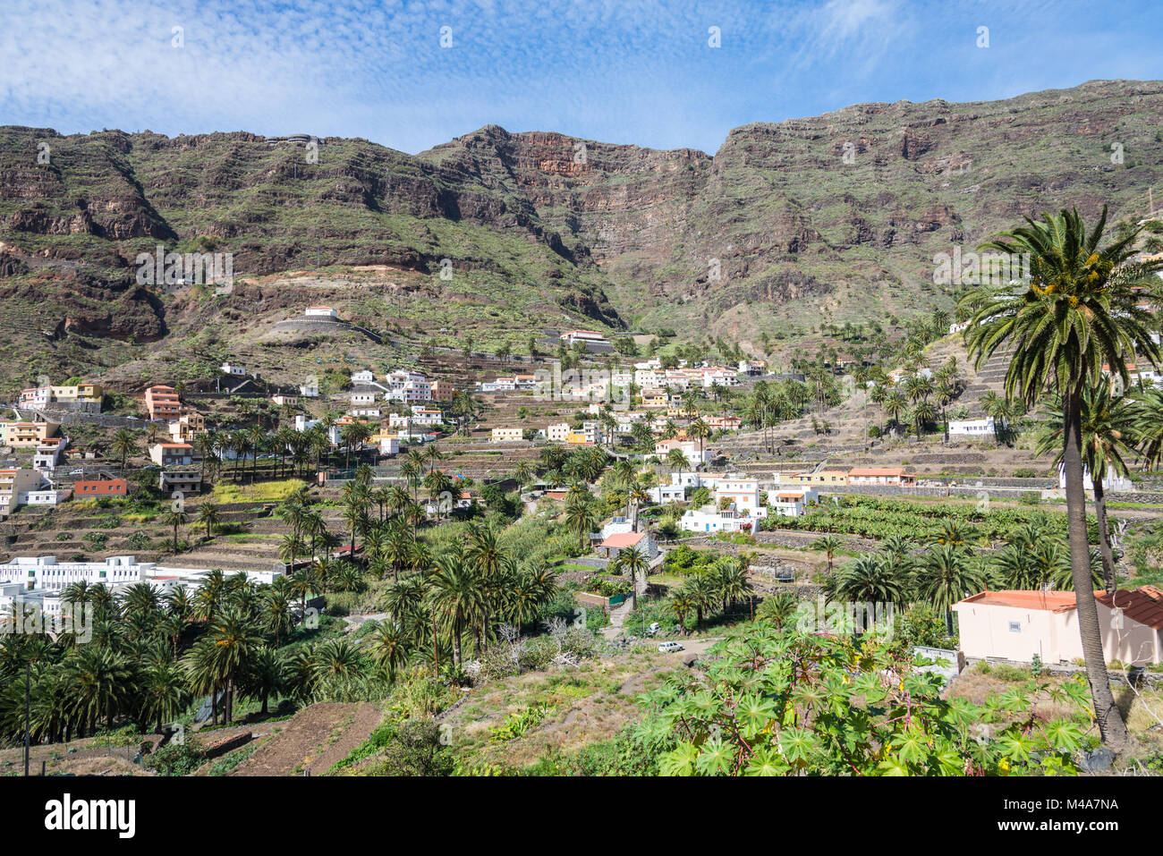 The Valle Gran Rey on La Gomera Stock Photo - Alamy
