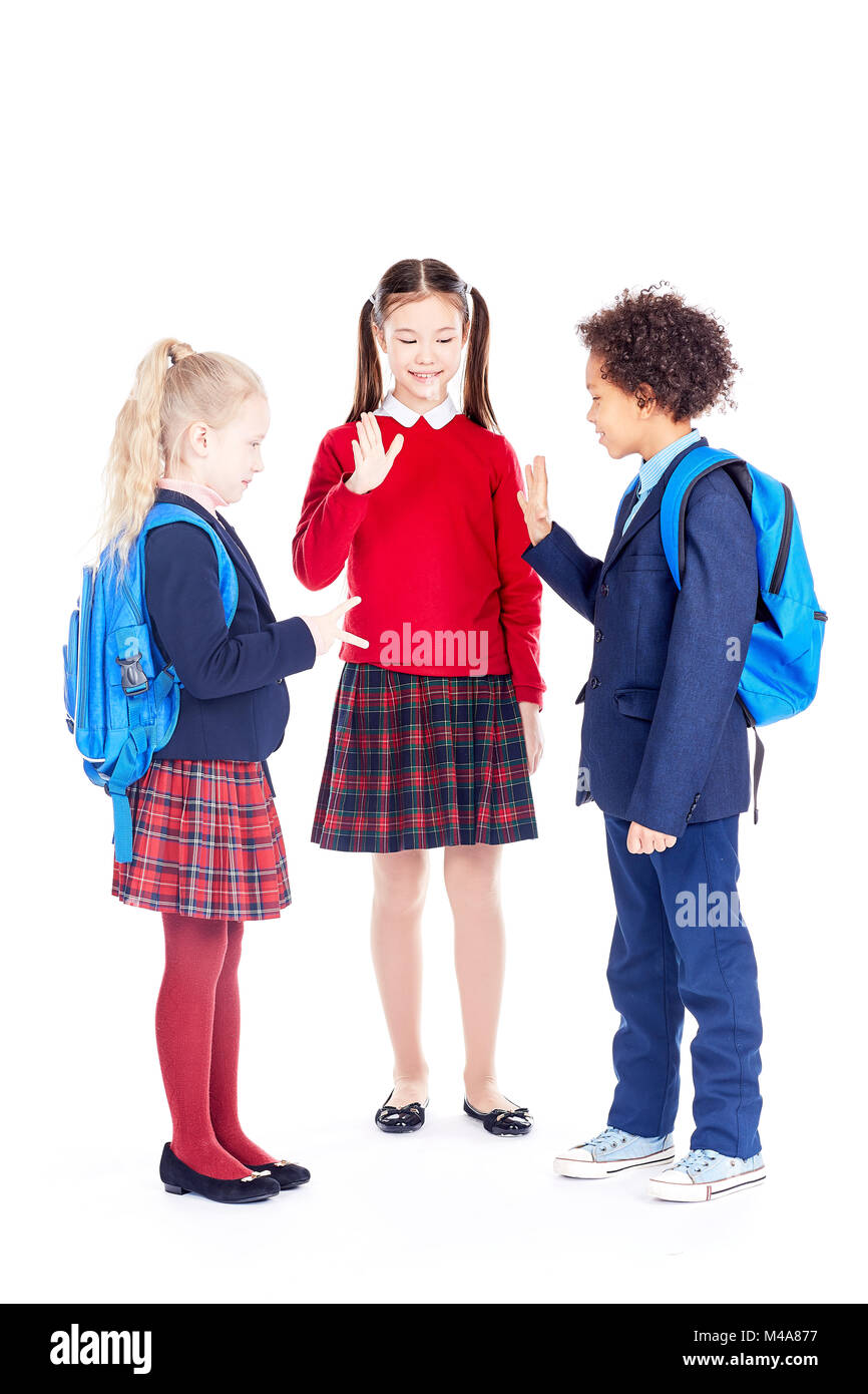 Diverse children playing school hi-res stock photography and images - Alamy