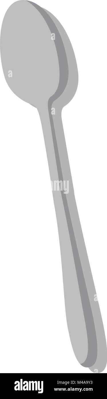 spoon cutlery isolated icon Stock Vector Image & Art - Alamy