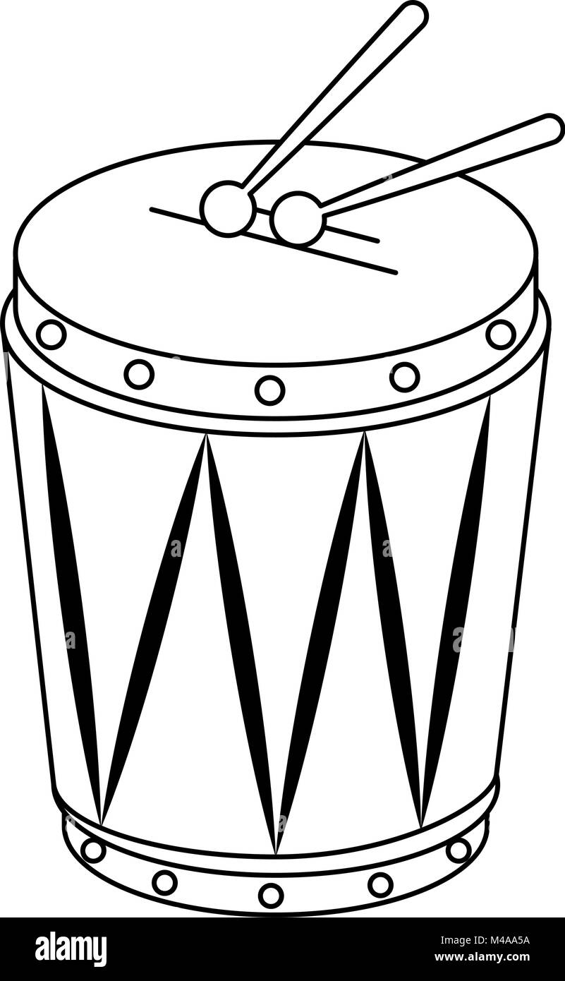 tropical drum instrument icon Stock Vector Image & Art - Alamy