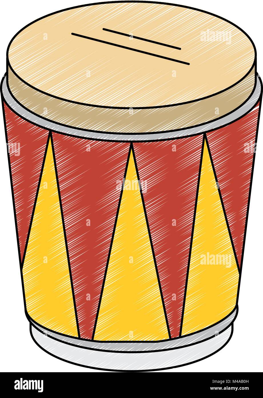 tropical drum instrument icon Stock Vector Image & Art - Alamy