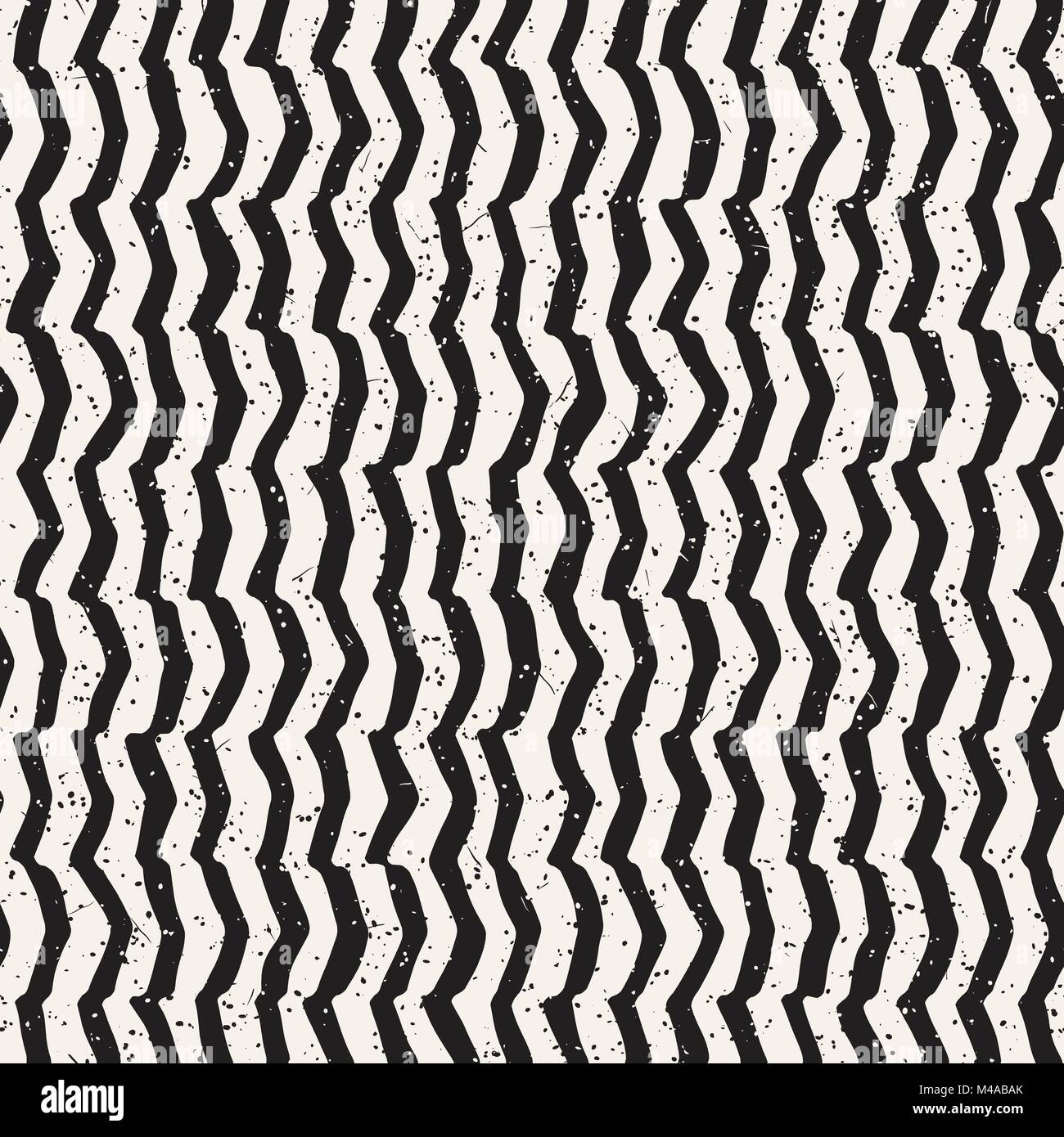 Hand drawn style seamless pattern. Abstract geometric tiling background ...