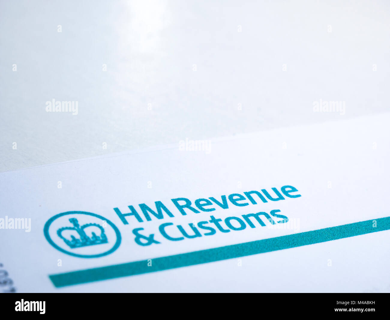 HMRC Letterhead logo Stock Photo