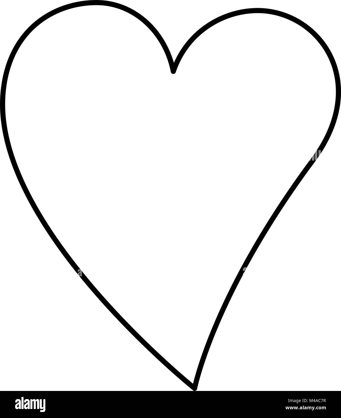heart love sticker art Stock Vector Image & Art - Alamy