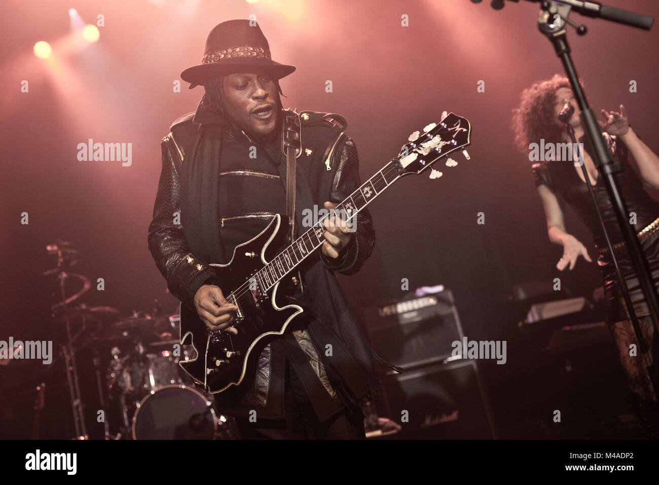 The American soul singer and musician D'Angelo performs a live concert ...