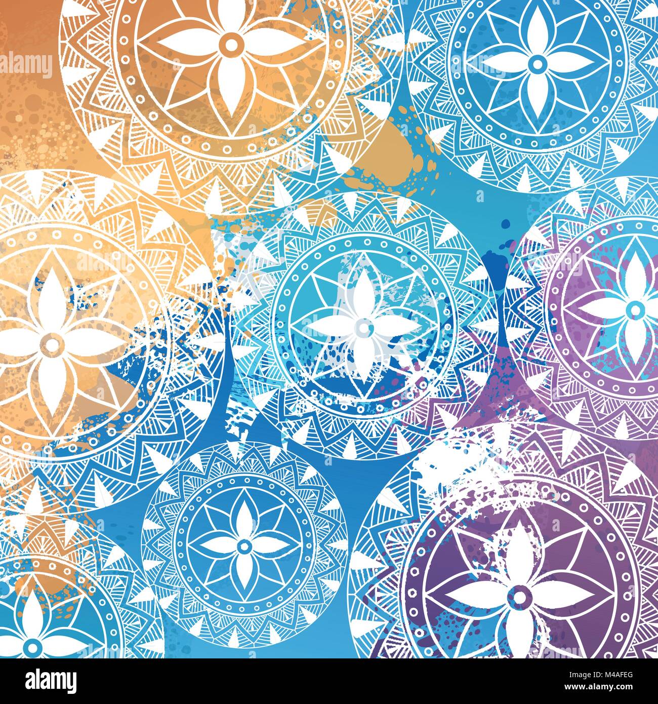 Traditional indian sari pattern Stock Vector Images - Alamy