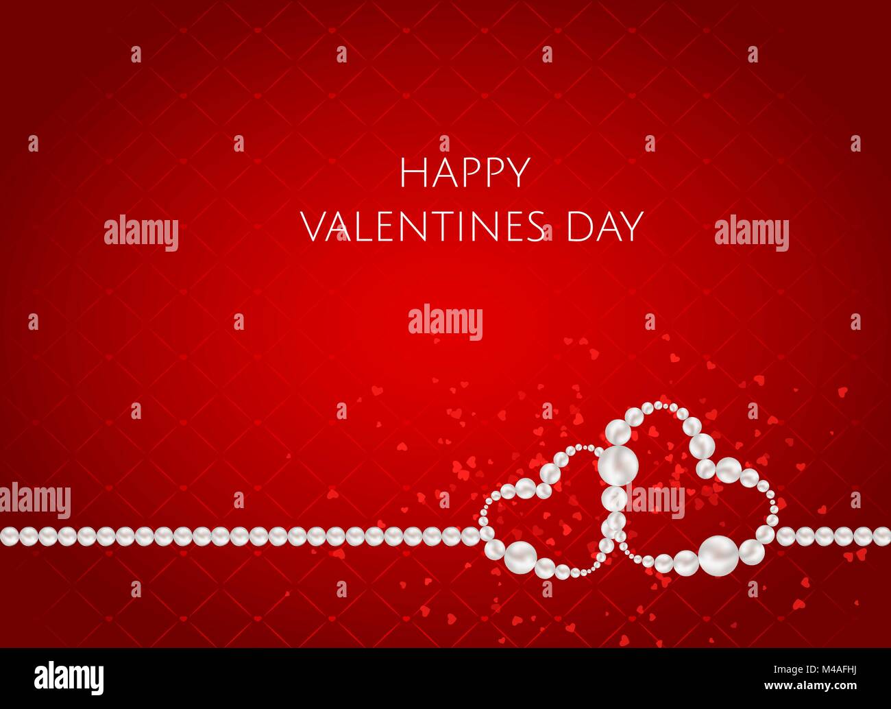 Valentines day abstract background with heart. Vector illustration ...