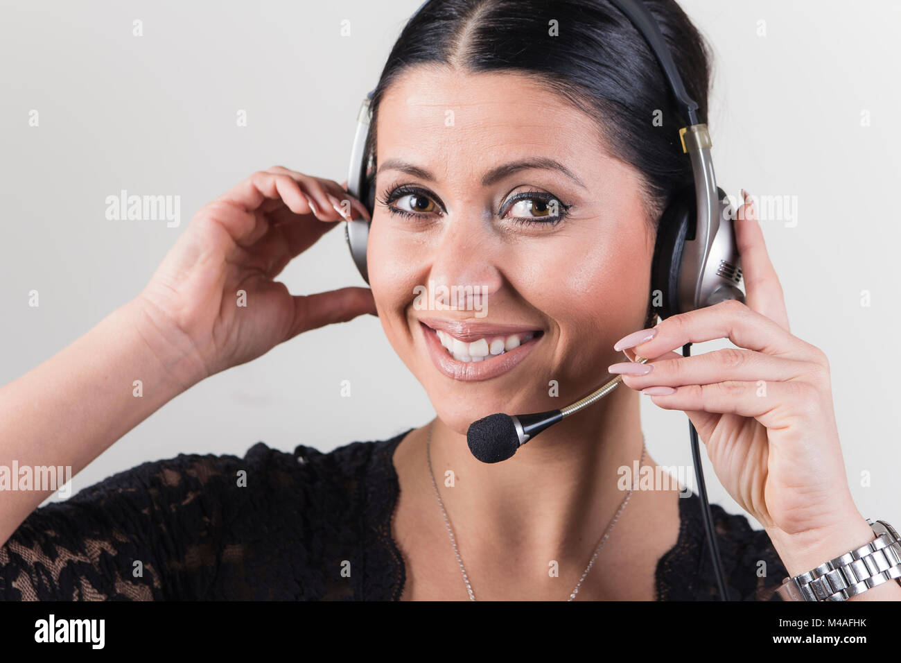 Operator support hires stock photography and images Alamy