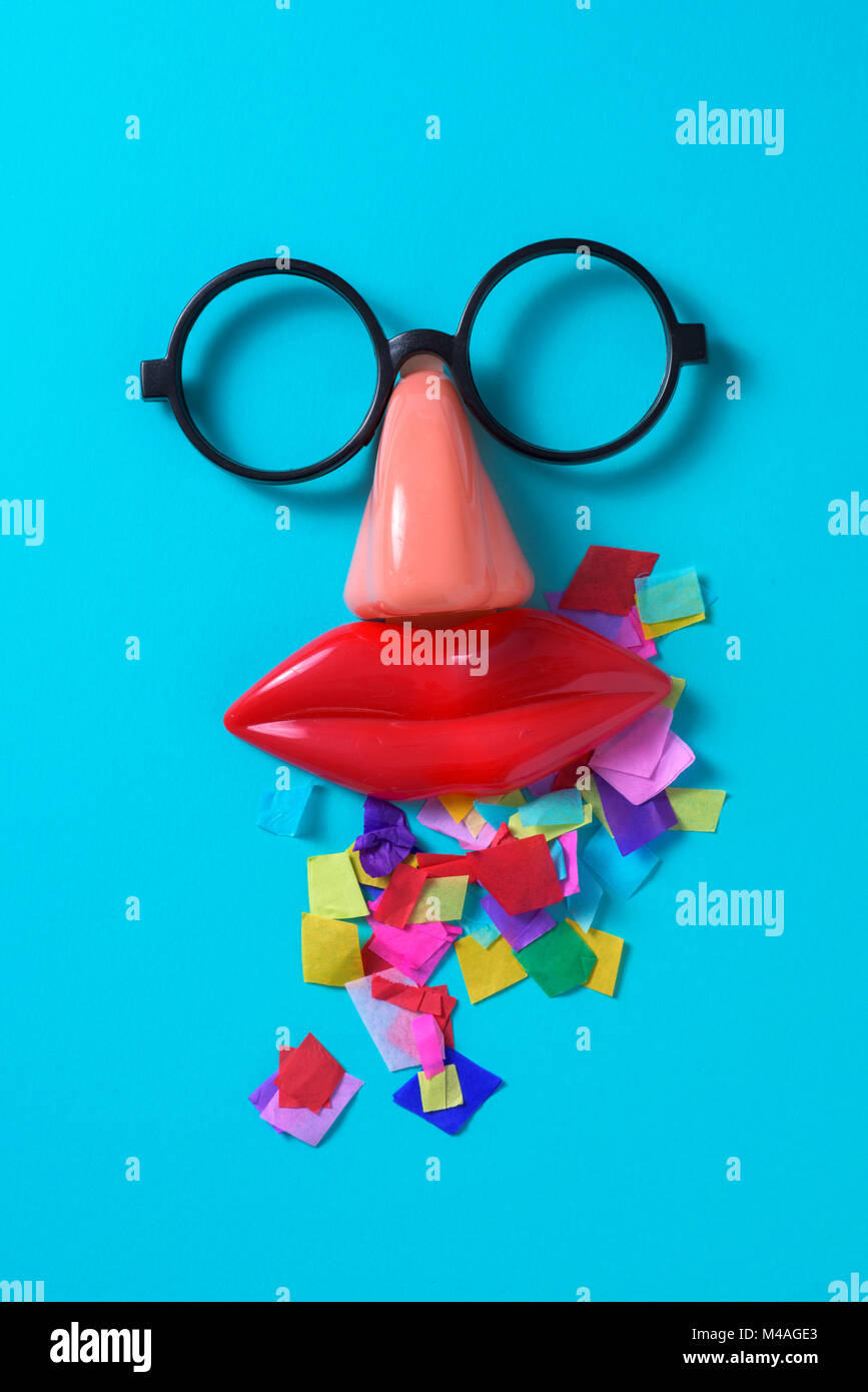 Funny nose glasses mask hi-res stock photography and images - Alamy