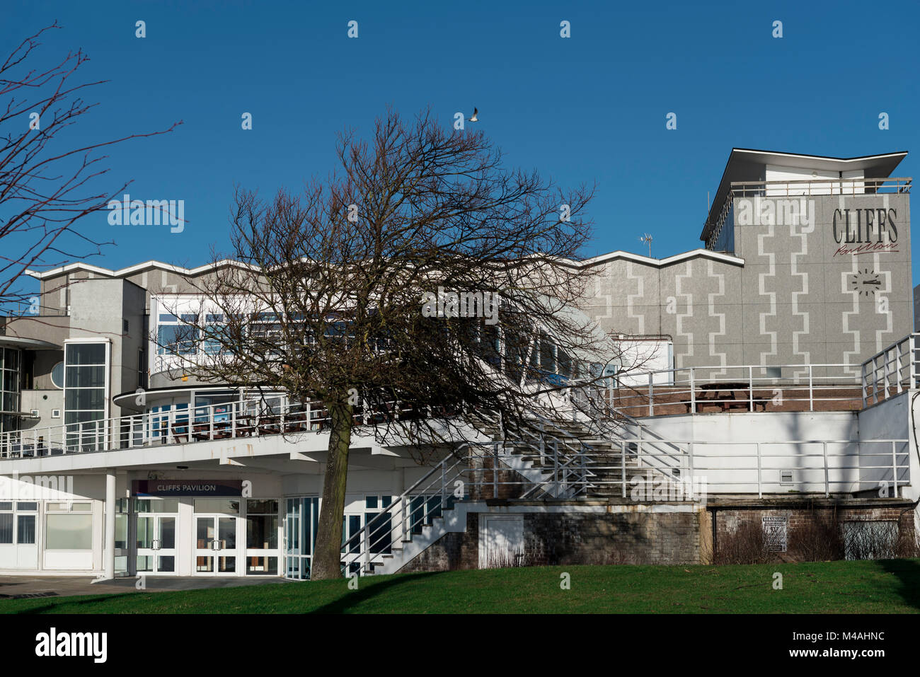 Cliffs Pavilion, Southend on Sea, Essex. Theatre and conference centre. Stock Photo