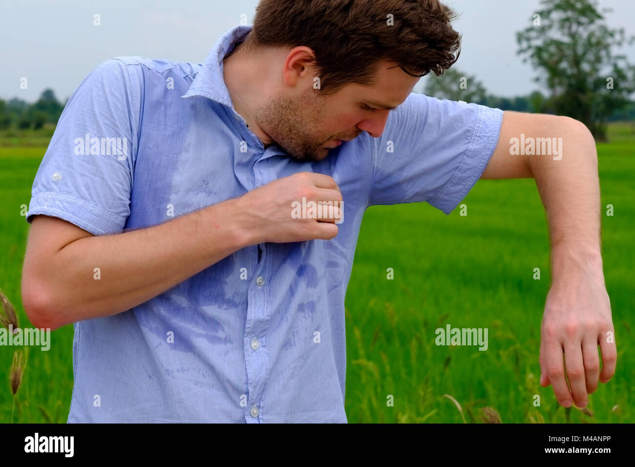 Sweating sweat sweaty hi-res stock photography and images - Alamy