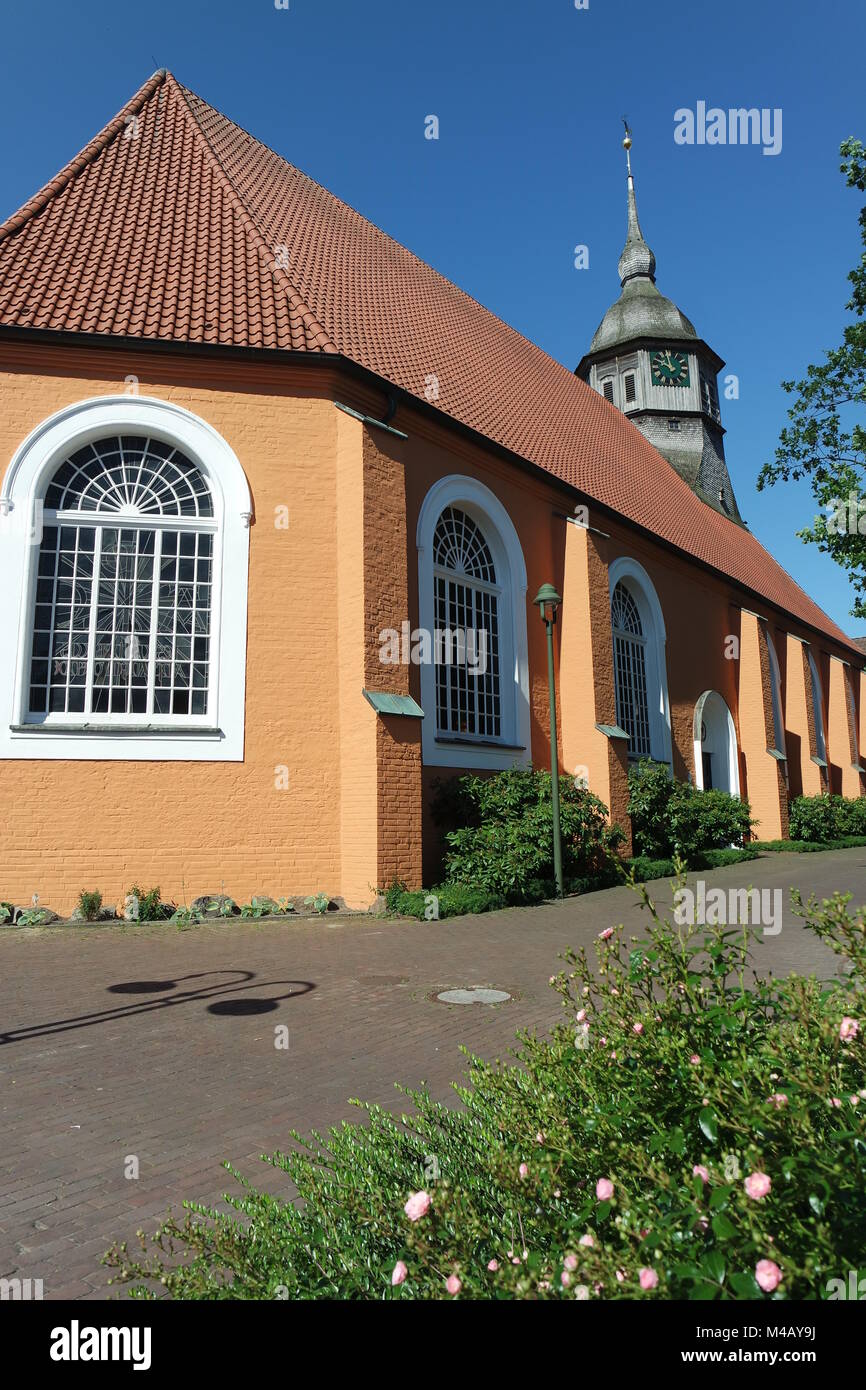 St.Liborius Church in Bremervörde Stock Photo