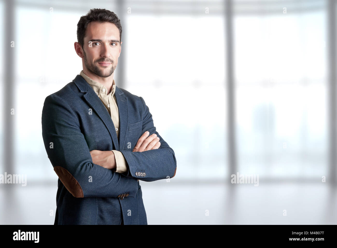 Casual Business Man Stock Photo