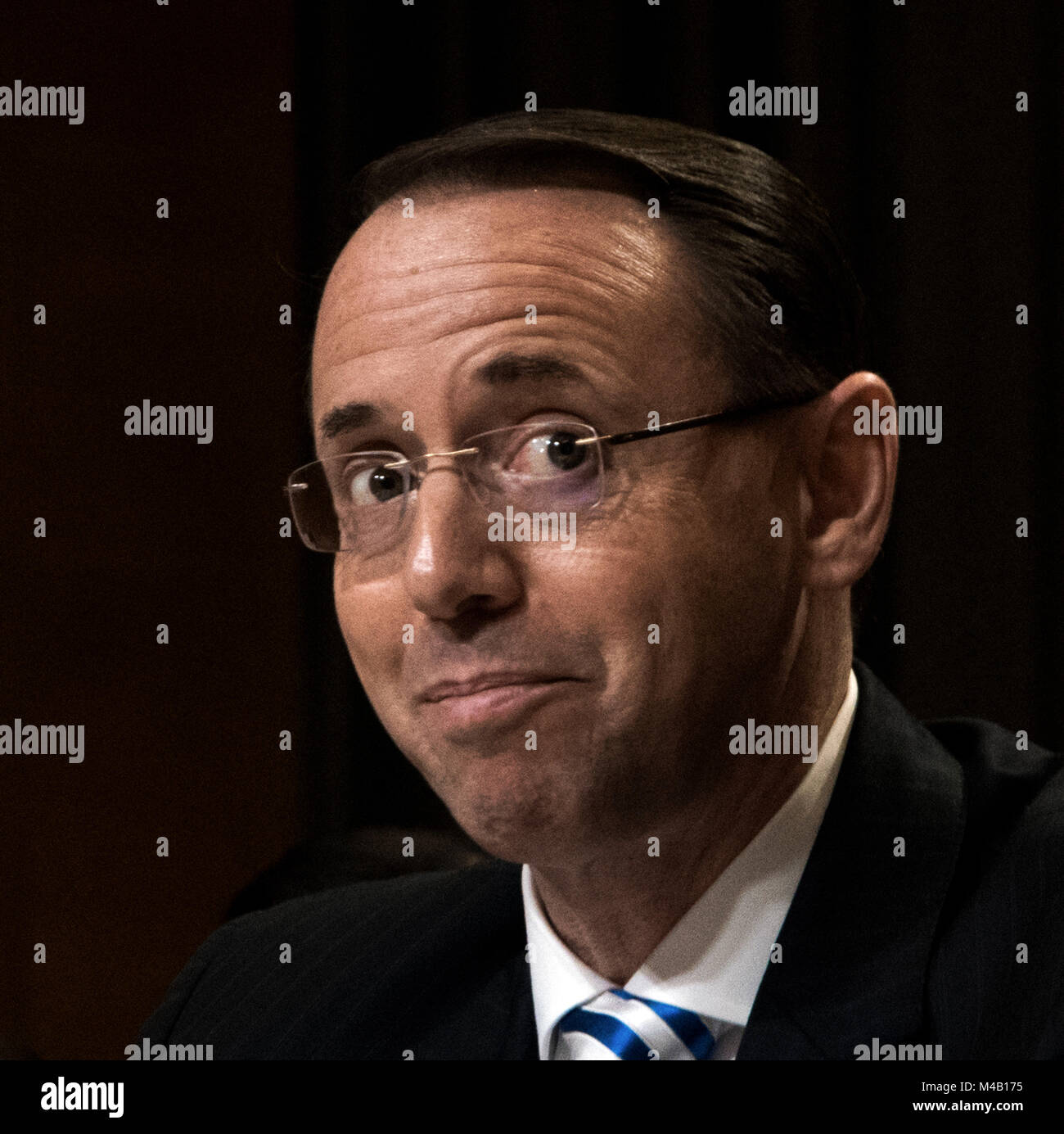 Robd Rosenstein Washington DC, USA, 13th June, 2017. Deputy Attorney General Rod ...