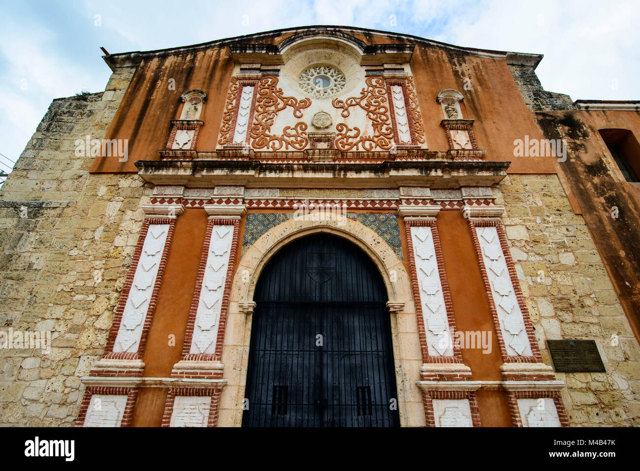 Convent de la Orden de los Predicadores,Unesco world heritage sight the old town of Santo Domingo,Dominican Republic Stock Photo