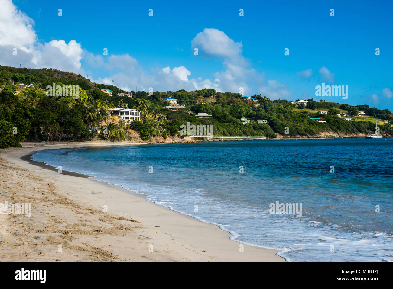 Lower bay,Bequia,St. Vincent and the Grenadines,Carribean Stock Photo