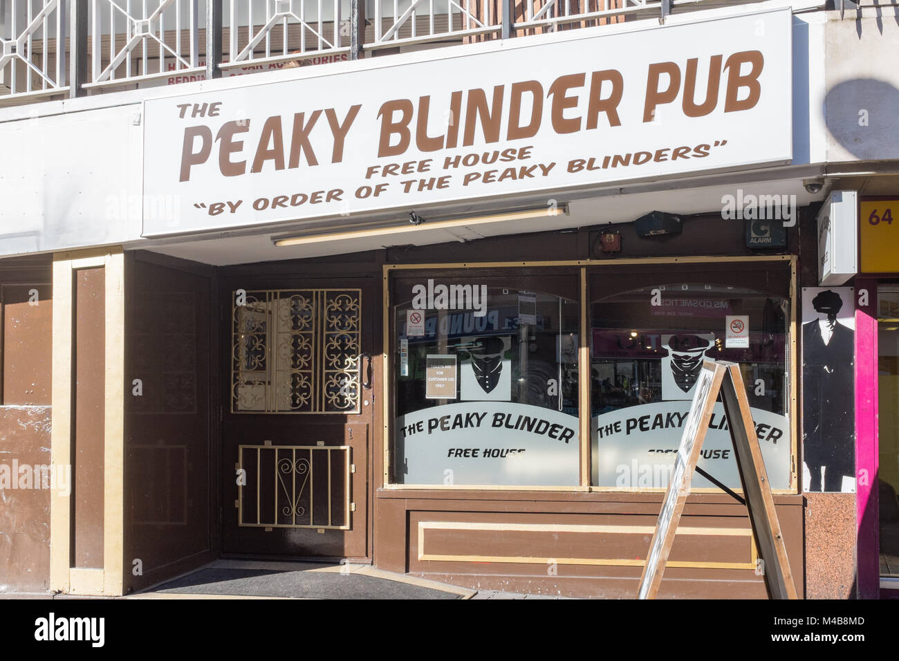 The Peaky Blinder Pub in Dale End, Birmingham, UK Stock Photo
