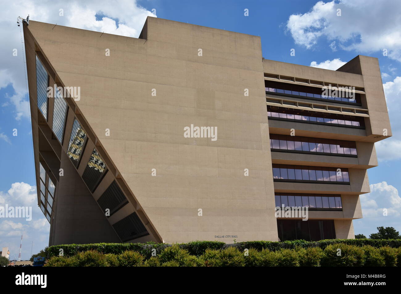 Dallas City Hall in Texas Stock Photo Alamy
