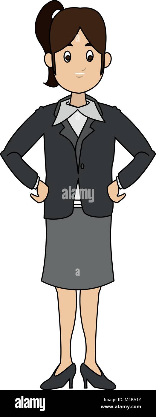 Business woman cartoon Stock Vector Image & Art - Alamy