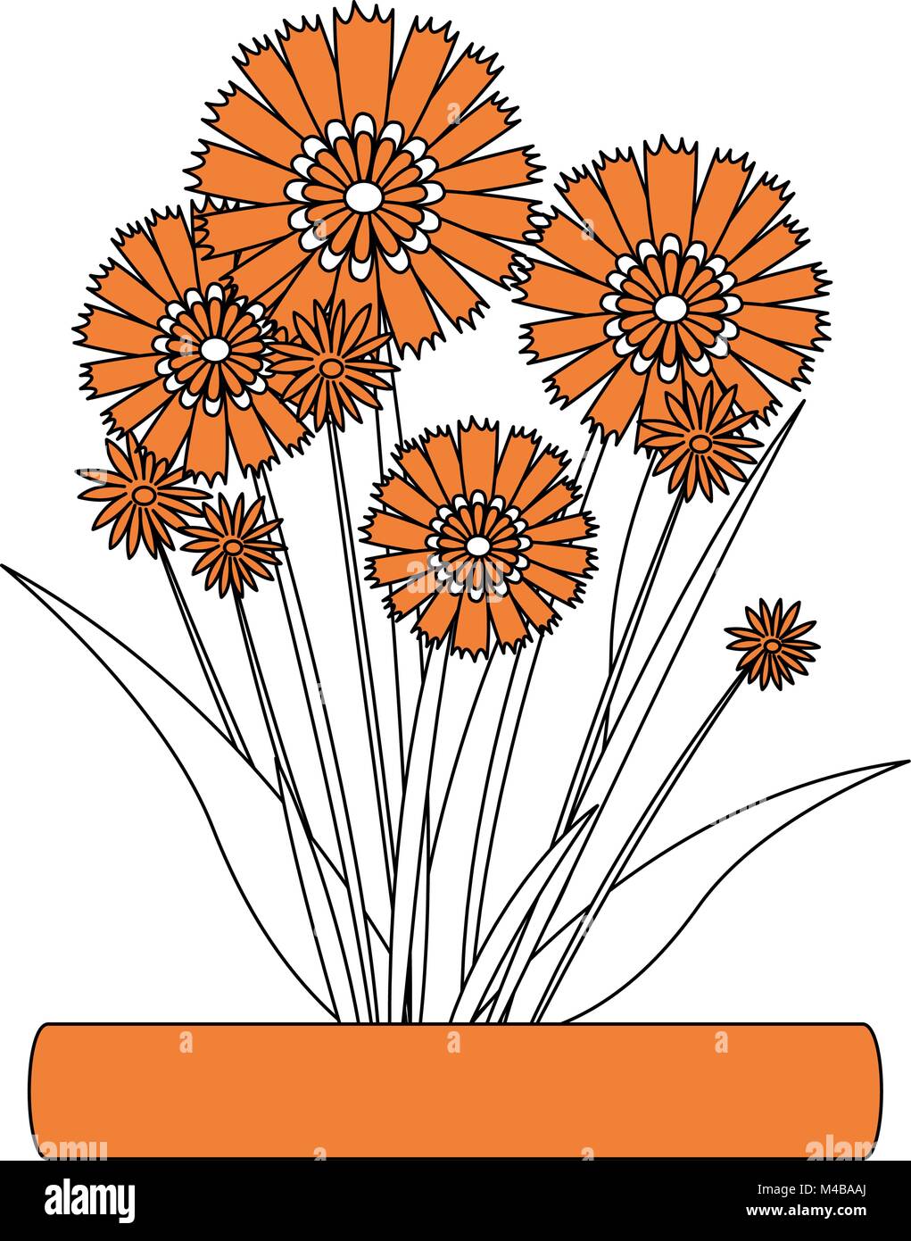 Bouquet of flowers Stock Vector Image & Art - Alamy