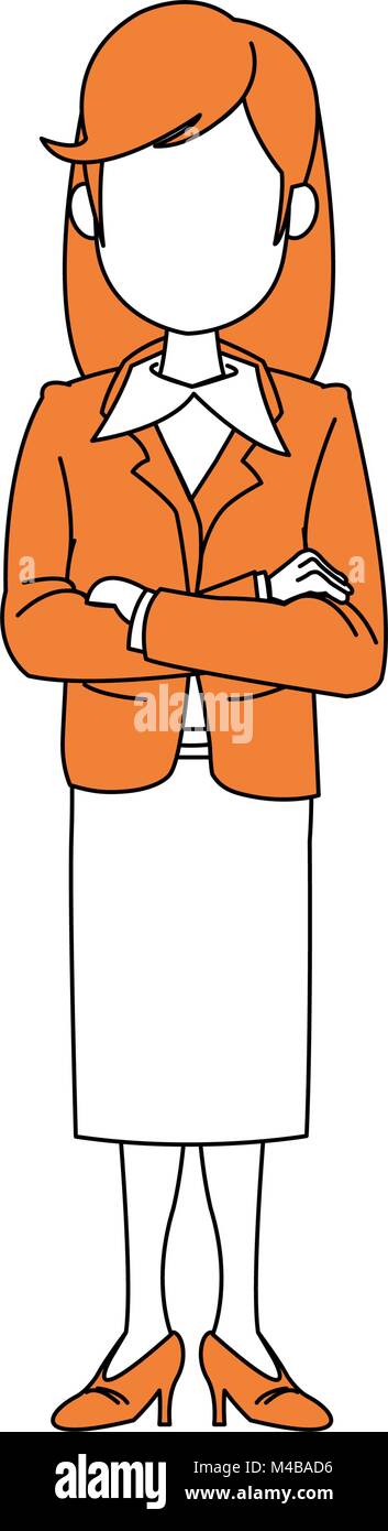 Business woman cartoon Stock Vector Image & Art - Alamy