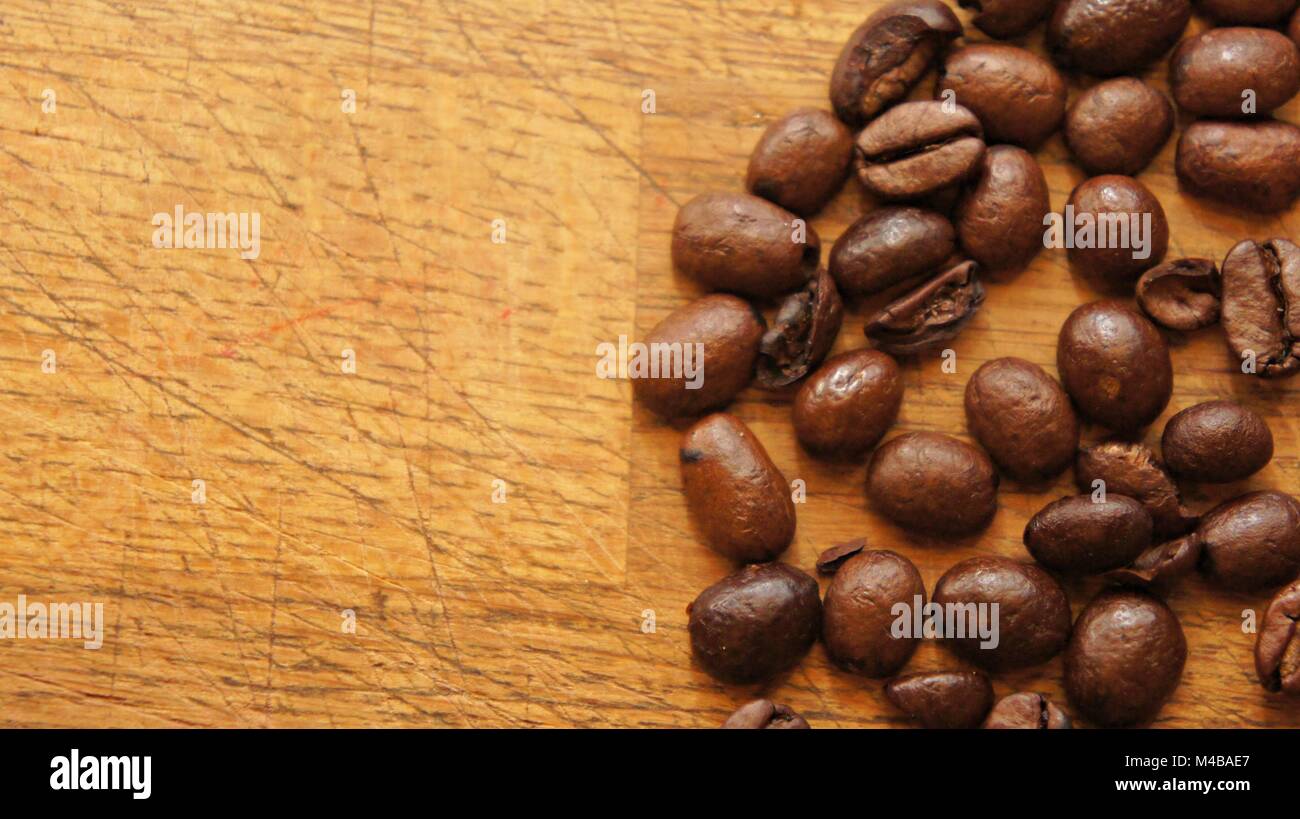 Roasted coffee beans, can be used as a background Stock Photo - Alamy