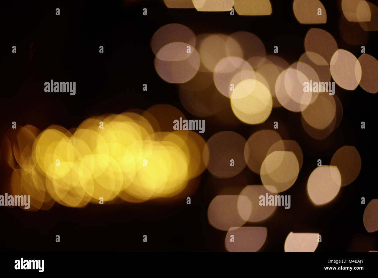 Specular highlights, lights at night Stock Photo Alamy