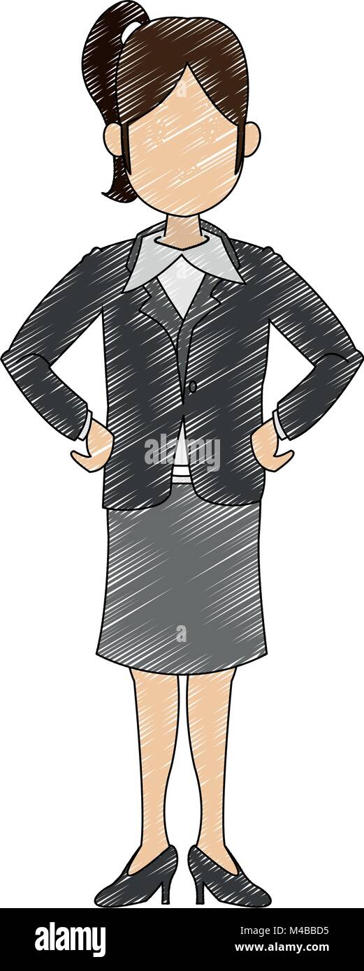 Business woman cartoon Stock Vector Image & Art - Alamy