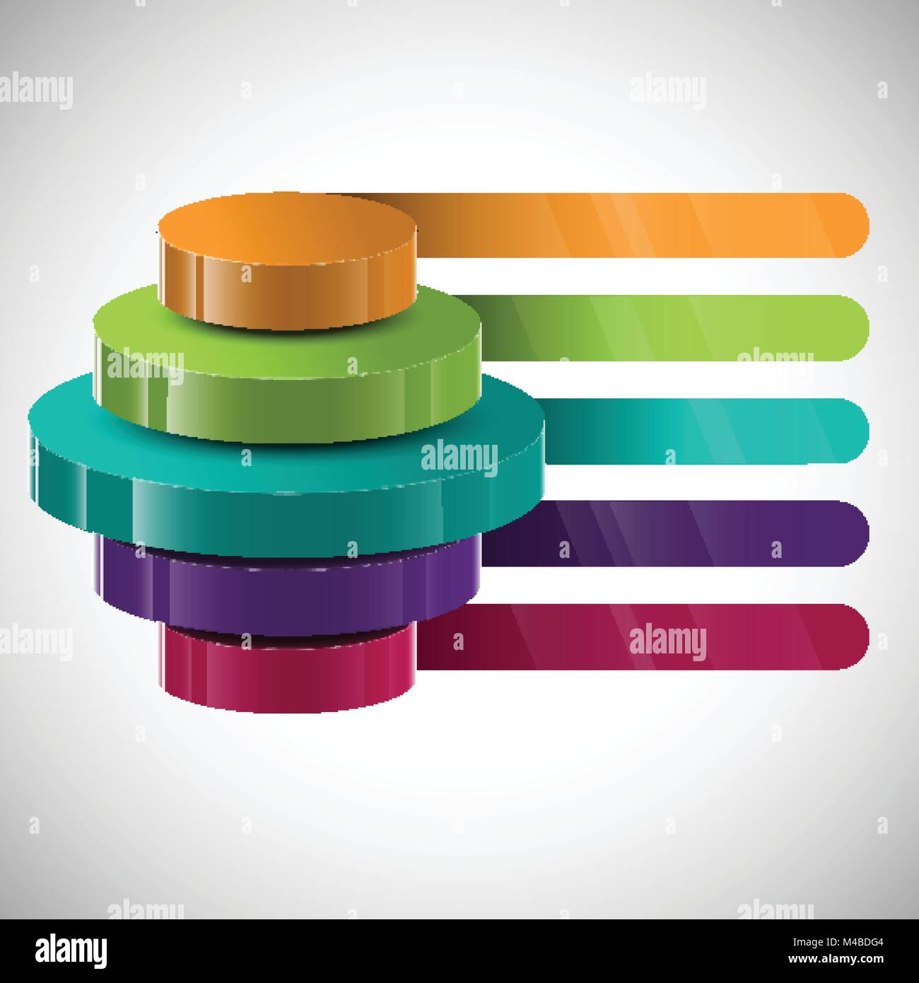 3D infographic vector design Stock Vector Image & Art - Alamy