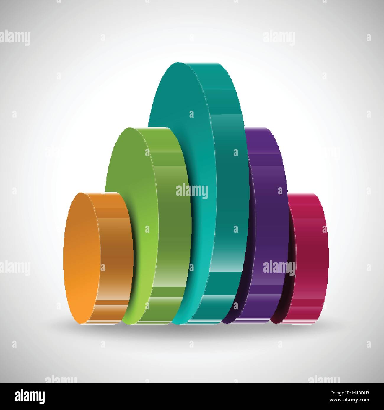 3D infographic vector design Stock Vector Image & Art - Alamy