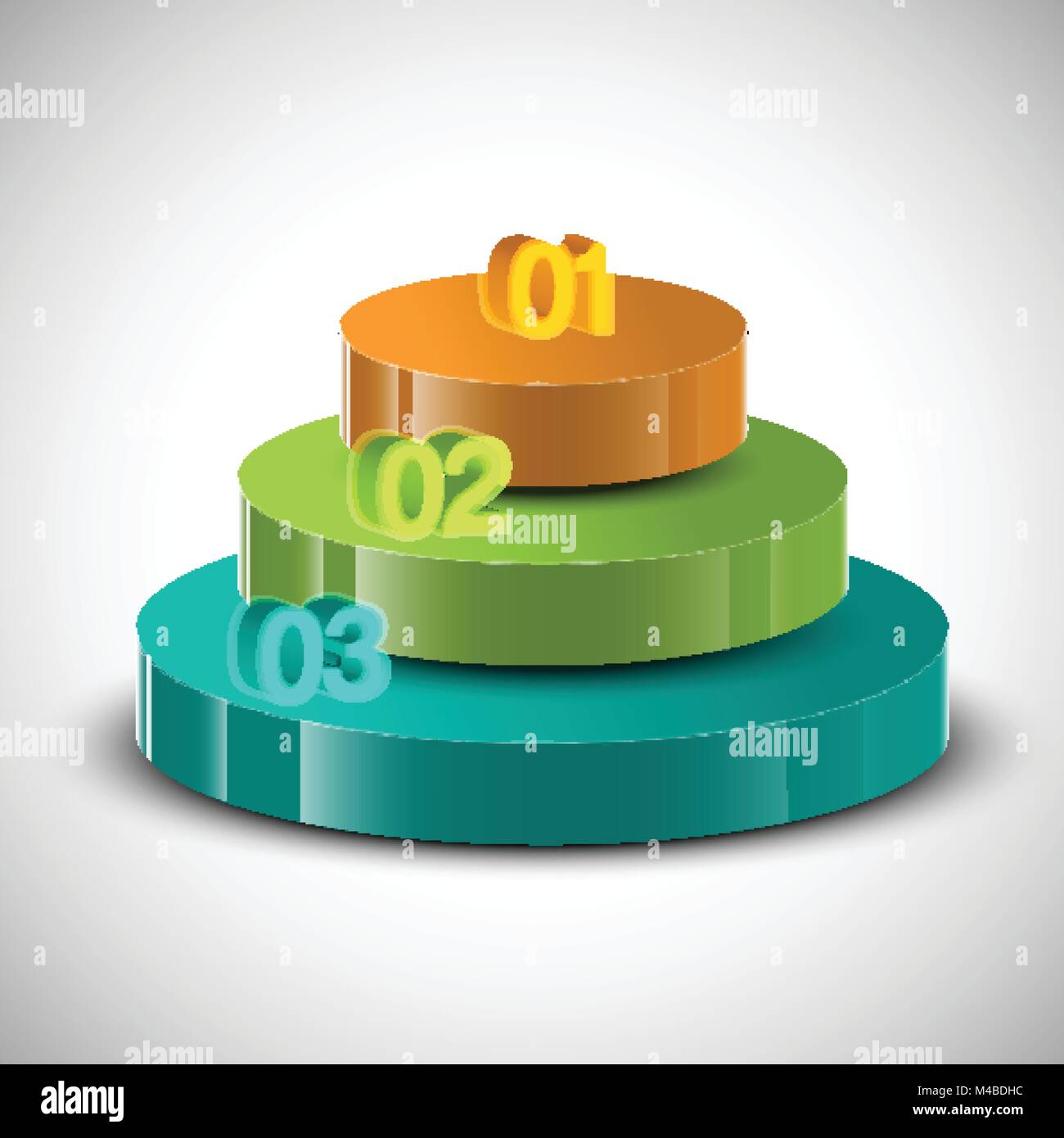 3D infographic vector design Stock Vector Image & Art - Alamy