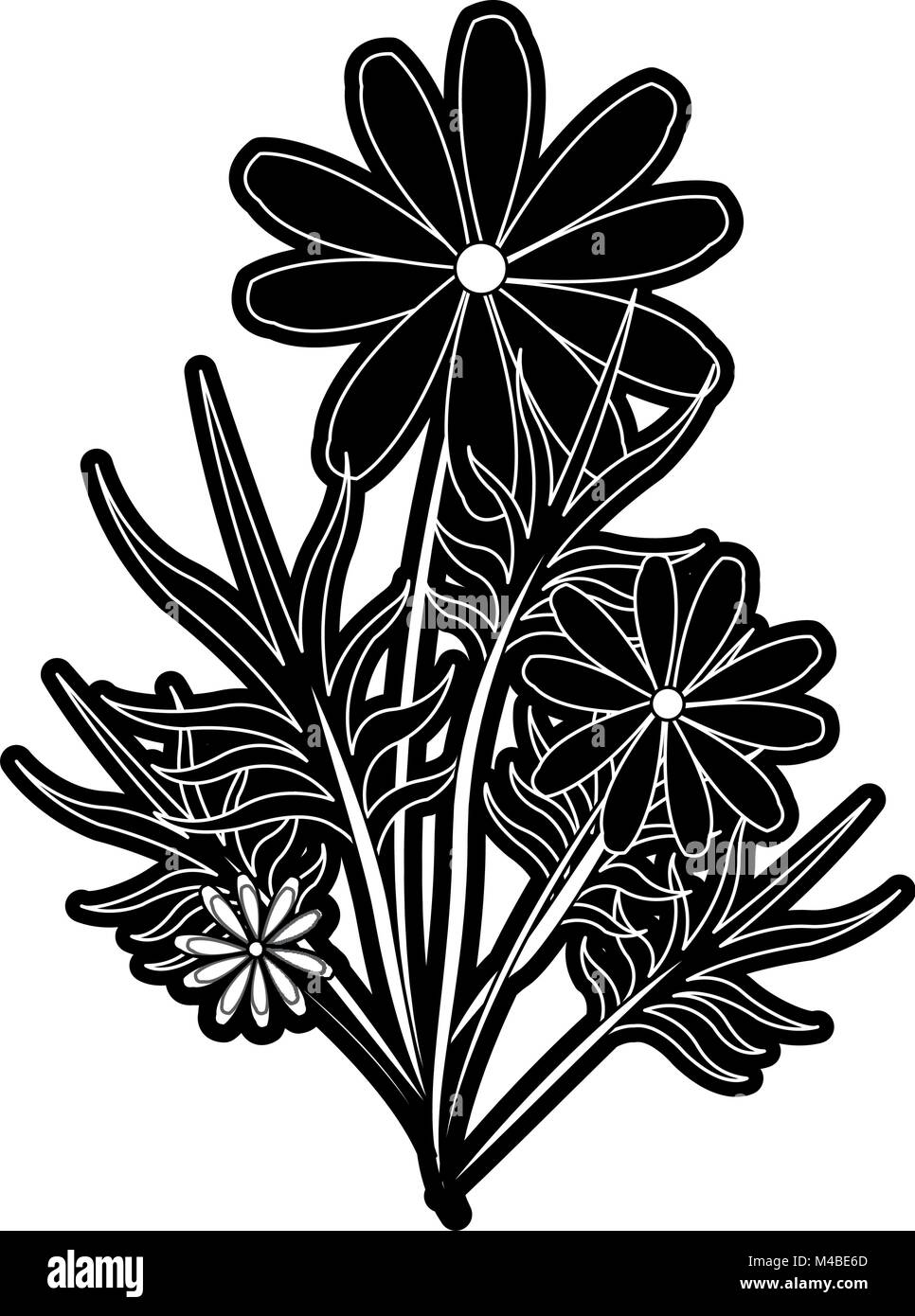 Bouquet of flowers Stock Vector Image & Art - Alamy
