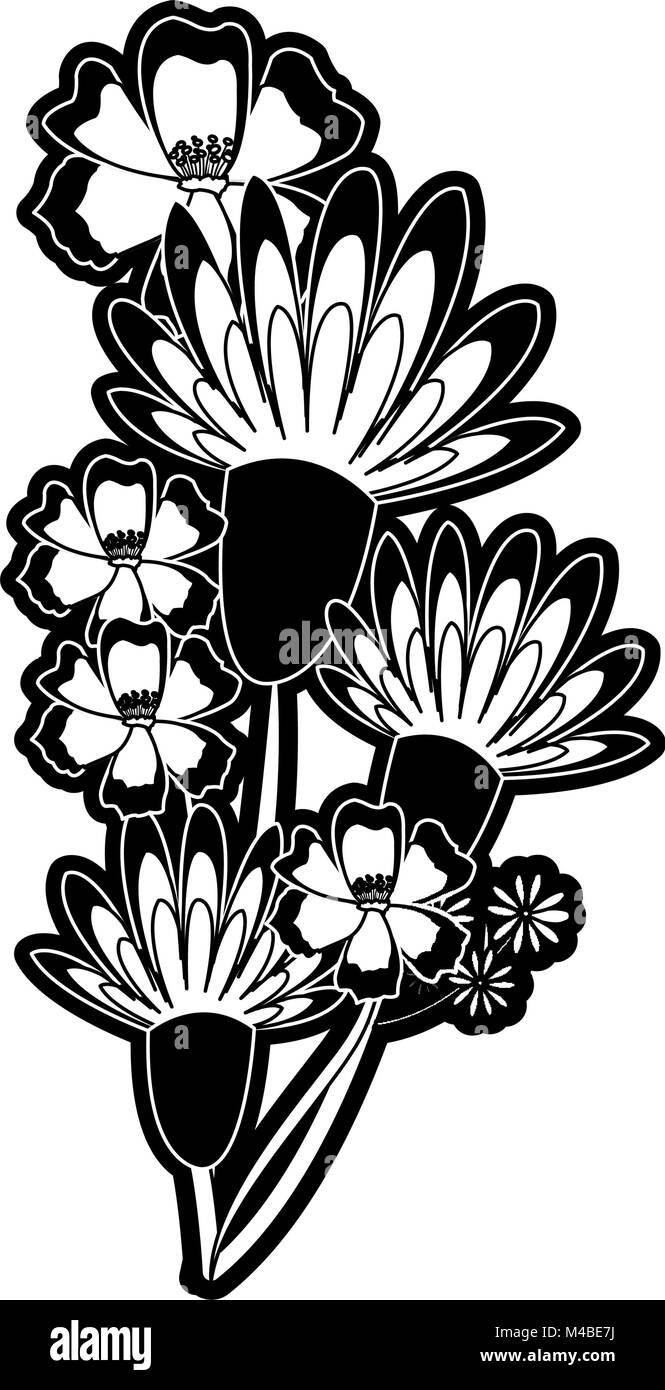 Bouquet of flowers Stock Vector Image & Art - Alamy