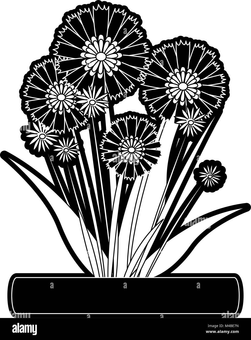 Bouquet of flowers Stock Vector Image & Art - Alamy