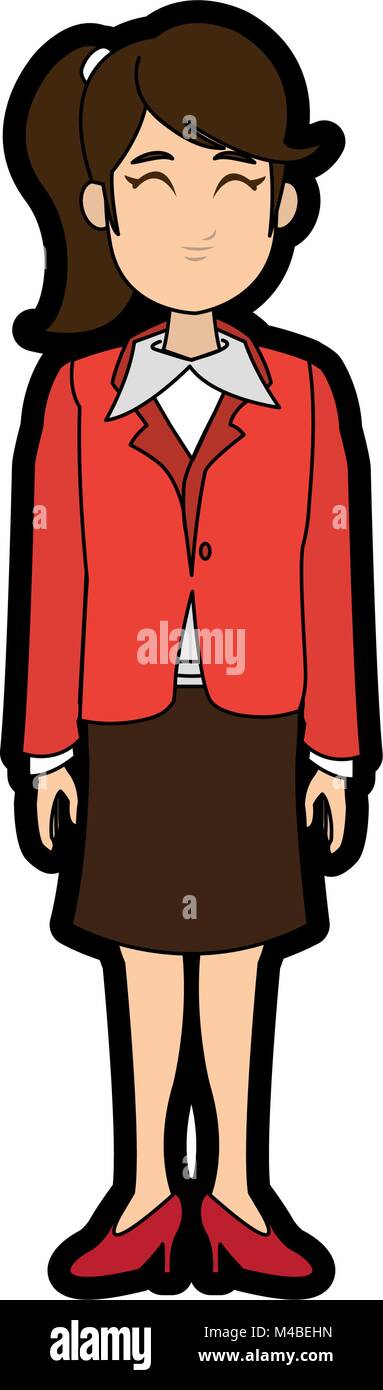 Business woman cartoon Stock Vector Image & Art - Alamy