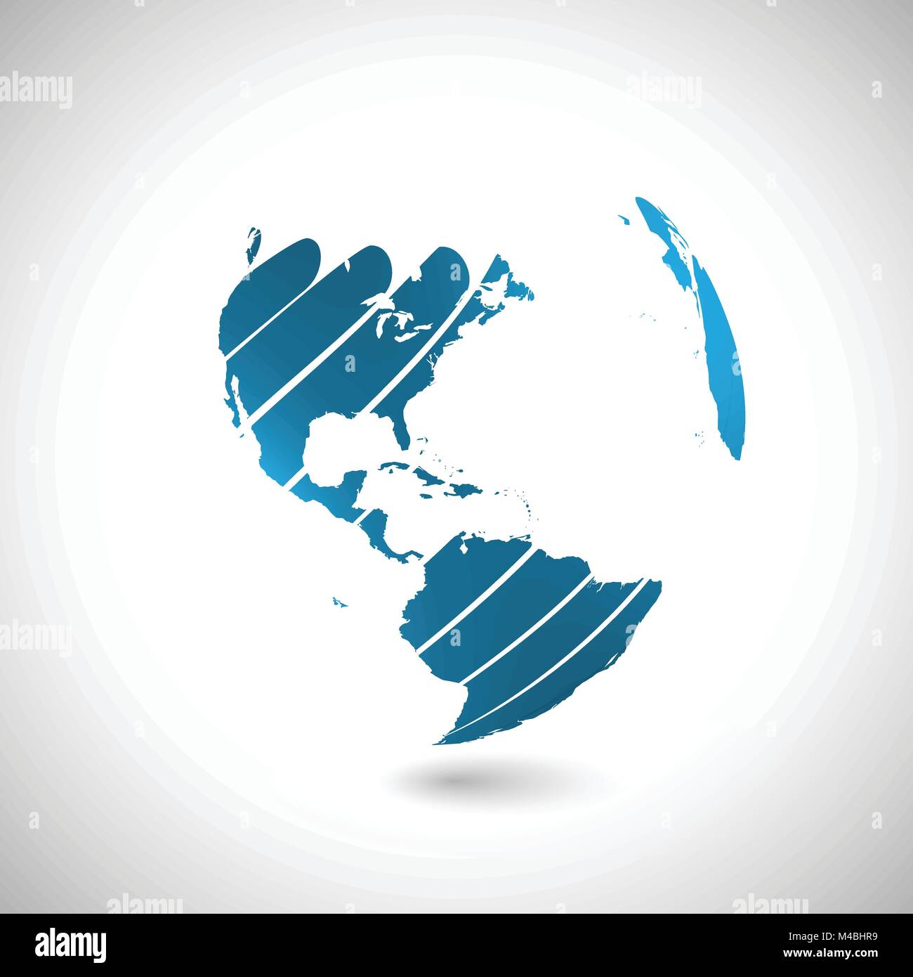 Abstract world illustration, vector Stock Vector Image & Art - Alamy