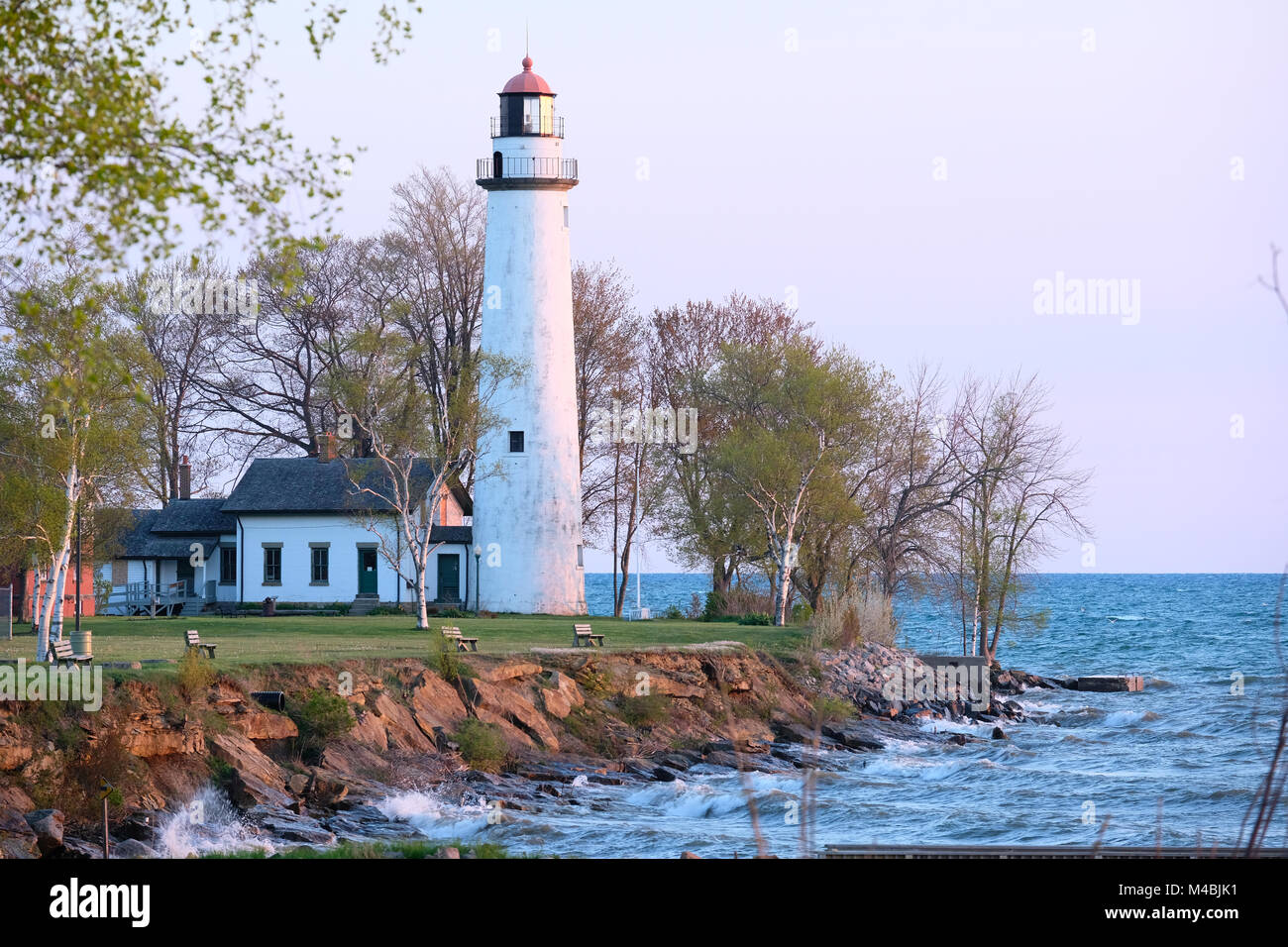 Pointe aux Barques Lighthouse, built in 1848 Stock Photo Alamy