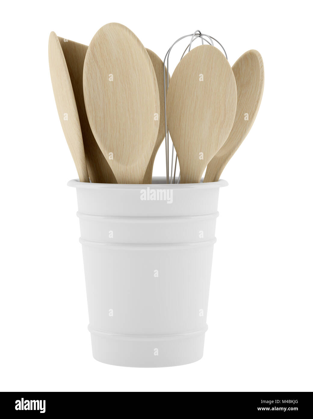 kitchen utensils isolated on white background Stock Photo Alamy