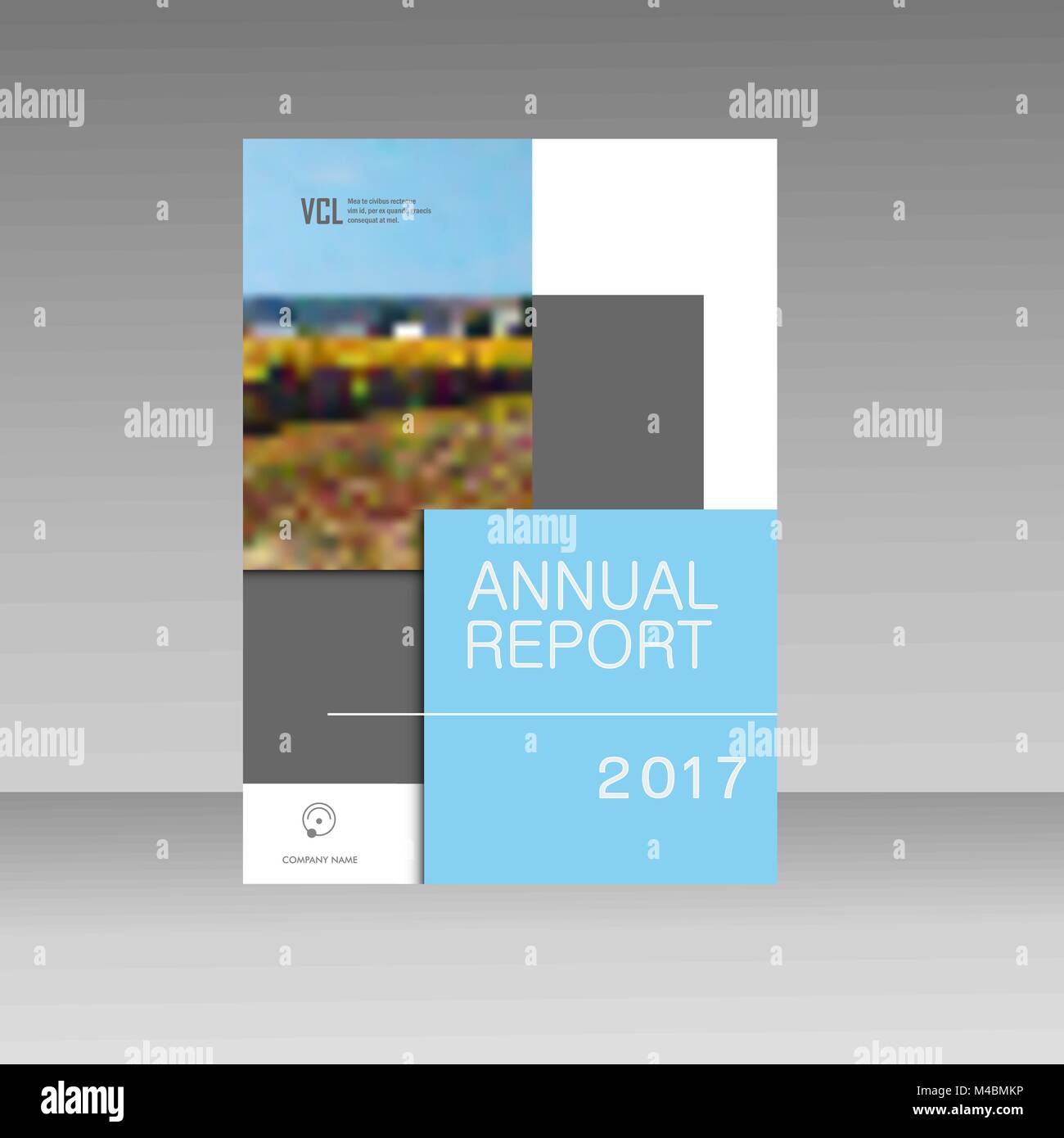 Annual Report Leaflet Brochure Flyer Template A4 Size Design Book