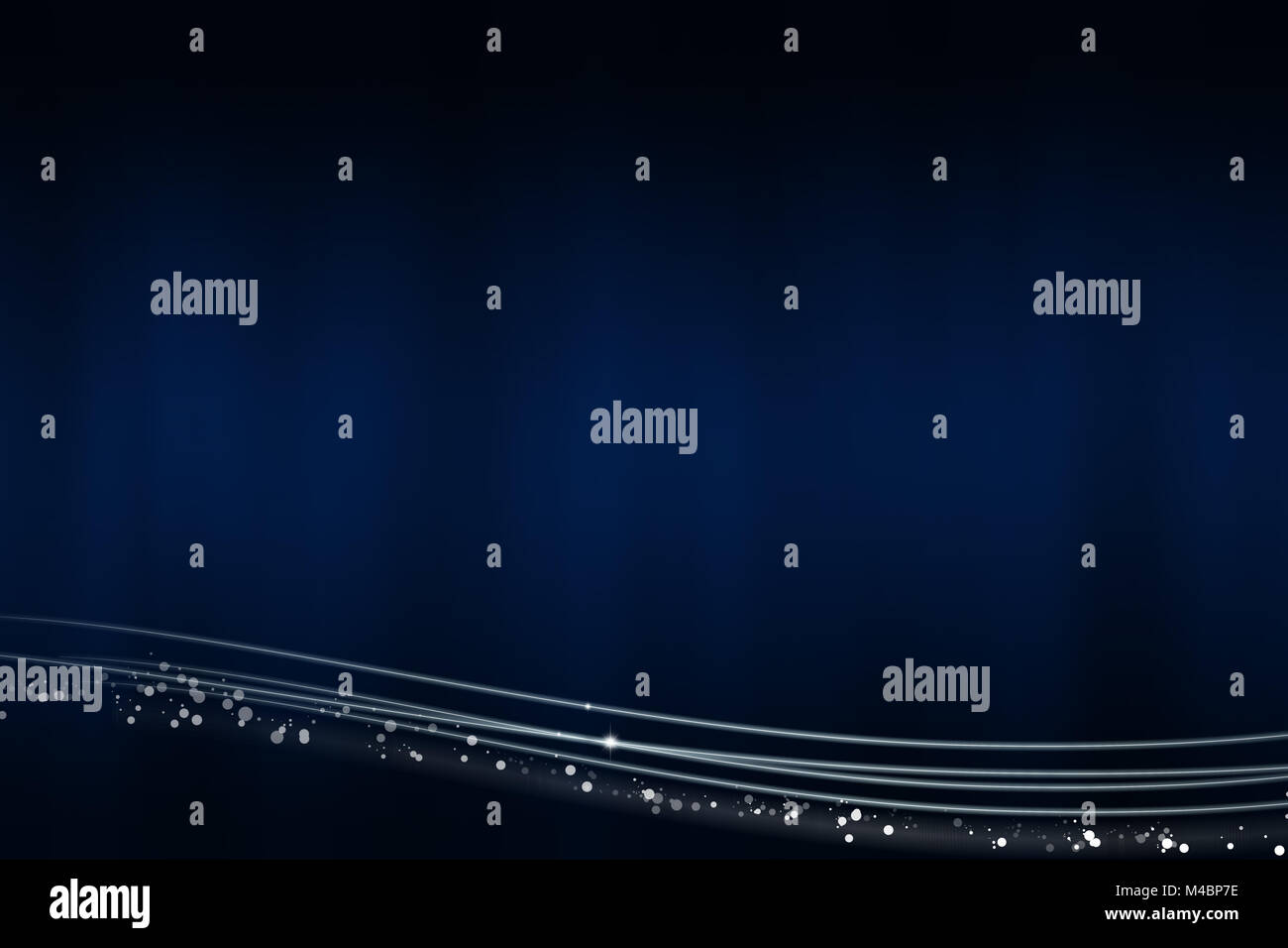 Blue abstract light lines hi-res stock photography and images - Alamy