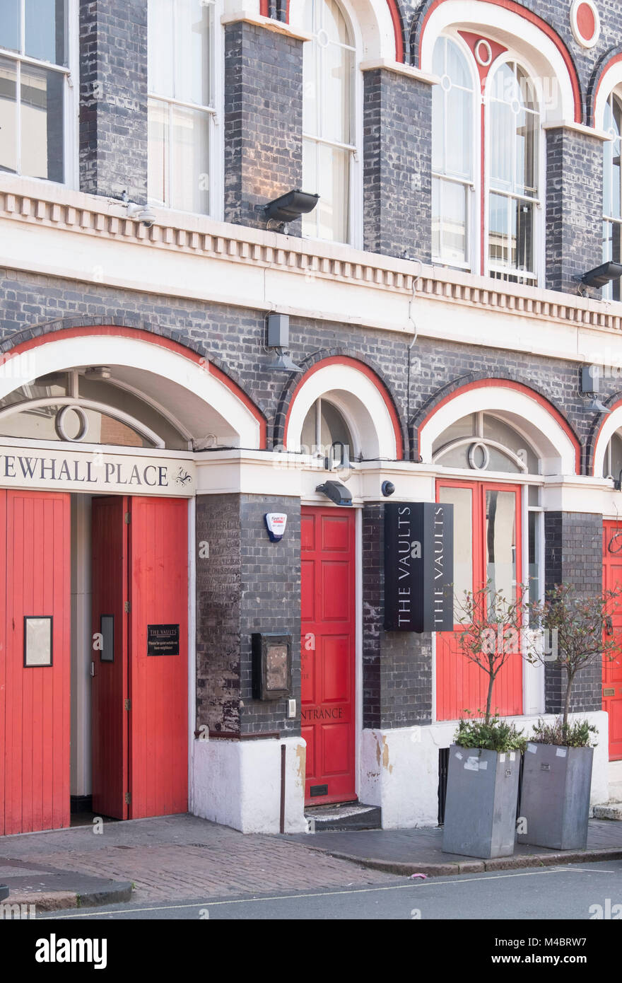 The Vaults pub, Newhall Place, The Jewellery Quarter of Birmingham