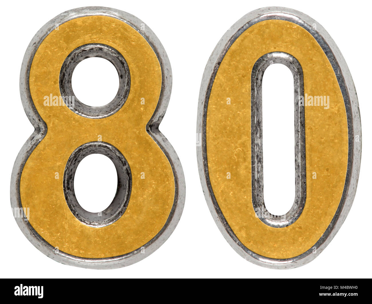 Number 80 hi-res stock photography and images - Alamy