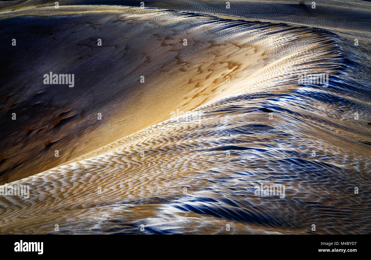 Utah Sahara sand dunes Stock Photo