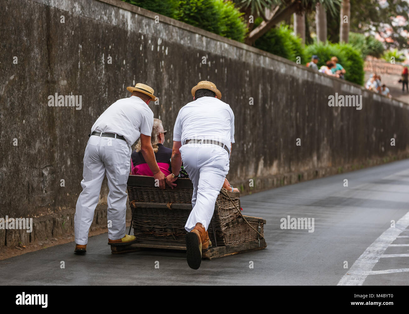 Portugal madeira toboggan hires stock photography and images Alamy
