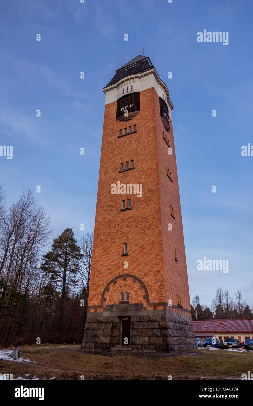 Katrineholms Water Tower Stock Photo Alamy
