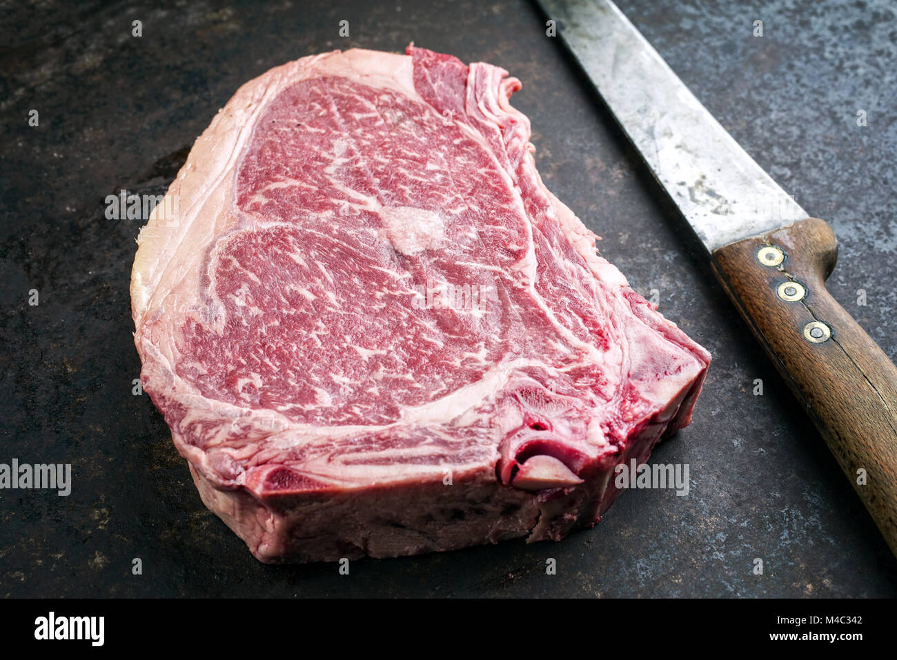 Dry Aged Wagyu Cote de Boeuf Stock Photo Alamy