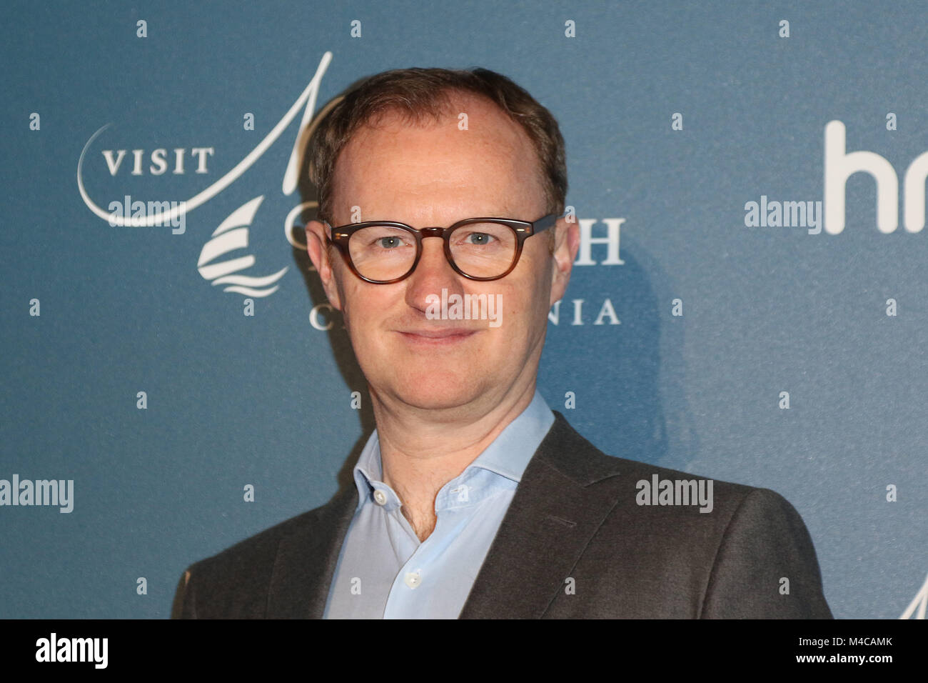 London, UK. 15th February, 2018. Mark Gatiss, Newport Beach Film Festival - Annual UK Honours Event, The Rosewood Hotel, London UK, 15 February 2018, Photo by Richard Goldschmidt Credit: Rich Gold/Alamy Live News Stock Photo