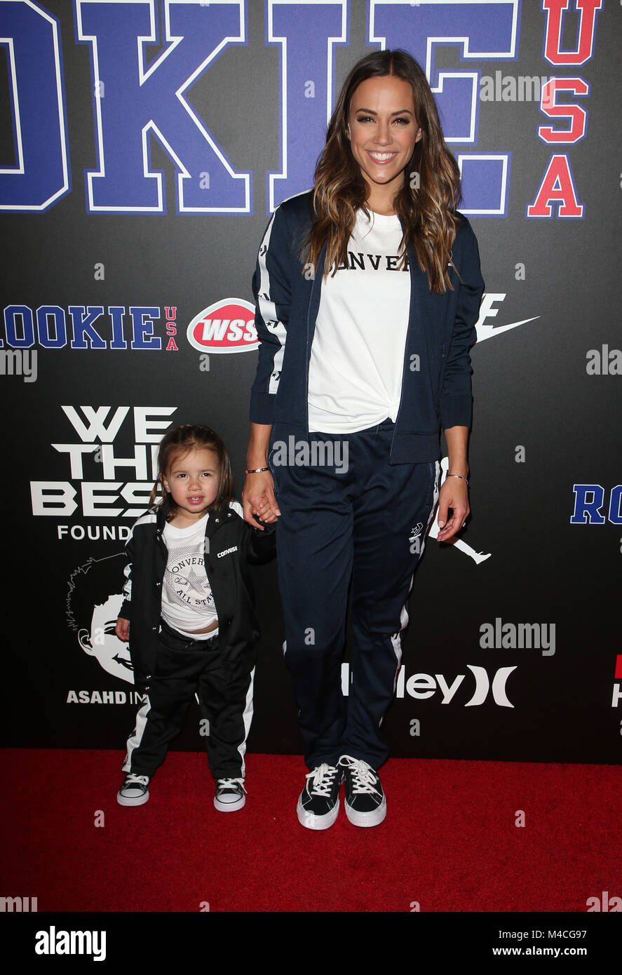 Los Angeles, Ca, USA. 15th Feb, 2018. Jana Kramer, Jolie Rae Caussin